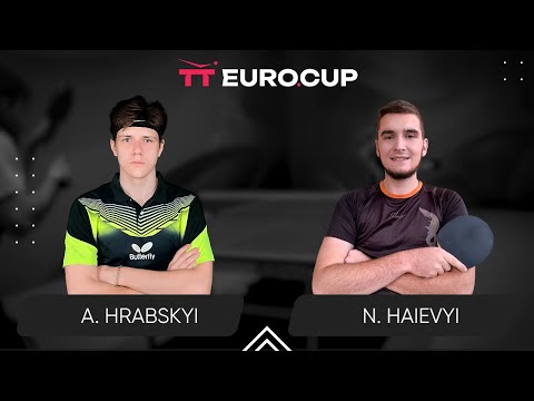 12:00 Andrii Hrabskyi  - Nazarii Haievyi 19.02.2024 TT Euro.Cup Ukraine Master. TABLE 3
