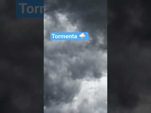 se viene la tormenta 🌩  y la lluvia en general Deheza cordoba