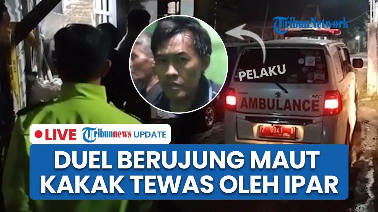 LIVE: Cekcok Maut Kakak Adik di Sumedang Berakhir Tewas Bersimbah Darah dengan Luka Sabetan Pisau