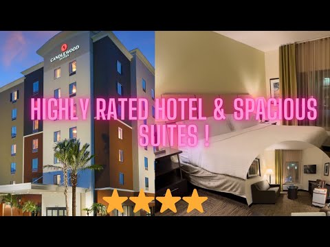 Candlewood Suites Orlando Lake Buena Vista Review + Full Room Tour! #candlewoodsuites