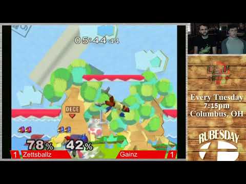 Rubesday VII: Zetts(Falco) Vs Gainz(Falco
