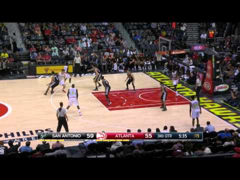 2015-10-14 NBA PS Boban Marjanovic vs Atlanta
