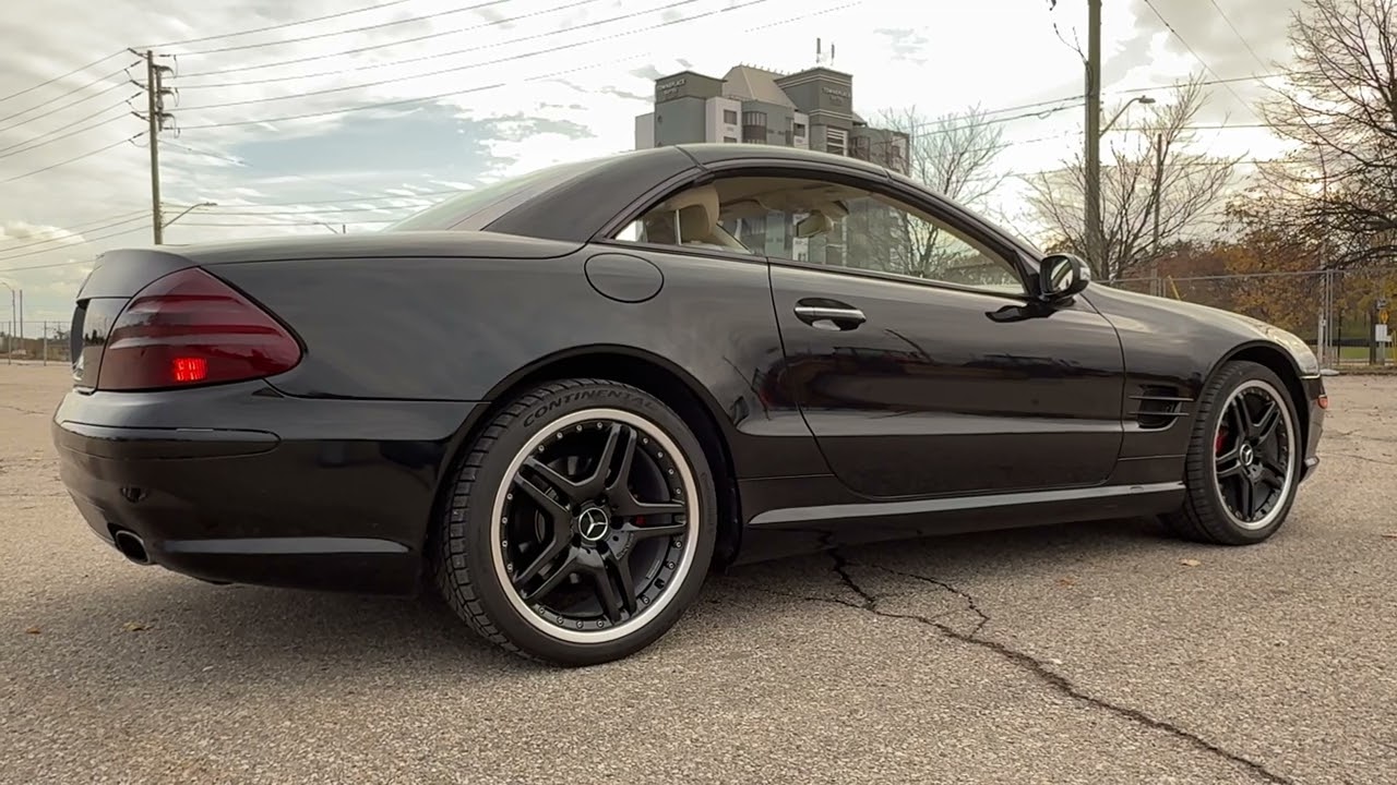 Sub-68K km 2003 Mercedes-Benz SL 500 Roadster Expires May 1, 2026