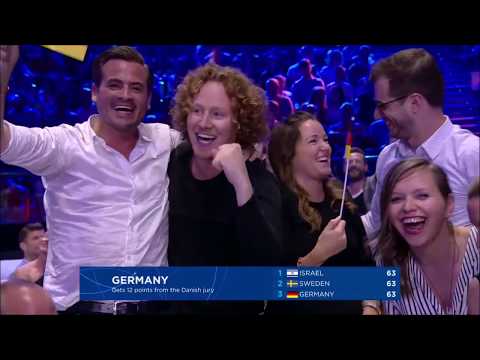 Eurovision Song Contest 2018 || All points to Germany