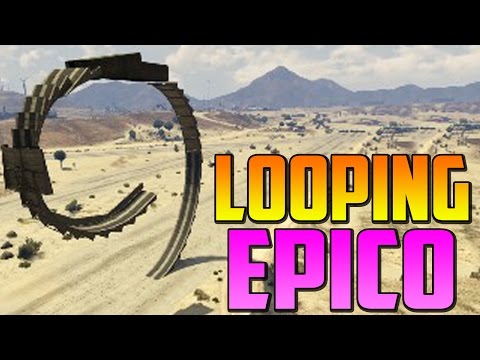 MEGA LOOPING SÚPER ULTRA DIFICIL!! - Gameplay GTA 5 Online Funny Moments