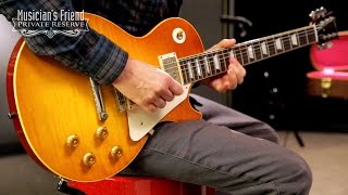 Video thumbnail for Gibson Custom Mike McCready VOS '59 Les Paul Electric Guitar by Musician's Friend