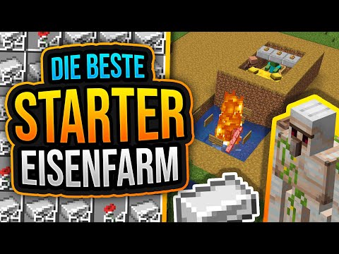 SIMPLE IRON FARM (Tutorial) ✨ Minecraft 1.21 ✨ ErikOnHisPeriod