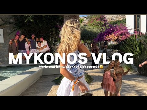 MYKONOS WEEKLY VLOG: neue Bekanntschaften, schlechte Laune? 🥥🇬🇷🐚 FEE ZOE