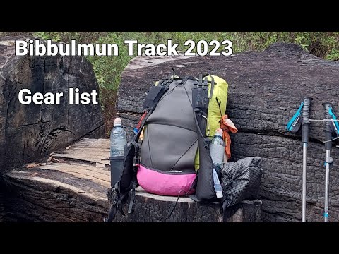 Ultralight gear list 2023 - Bibbulmun Track thru-hike