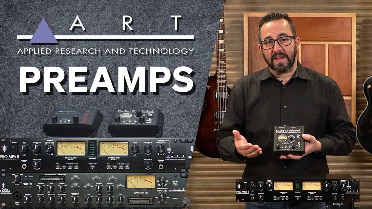 opens link to ART Preamps - Consumer to Pro