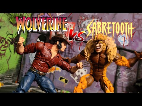 Wolverine Vs Sabertooth Stop Motion Animation 2024!!