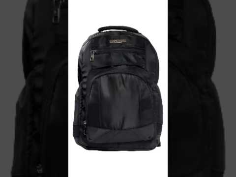 Mochila Negra Urbana Escolar