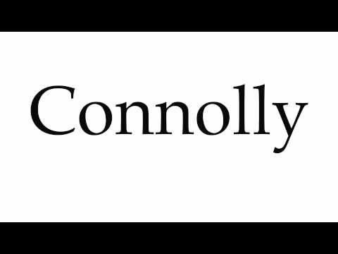 How to Pronounce Connolly