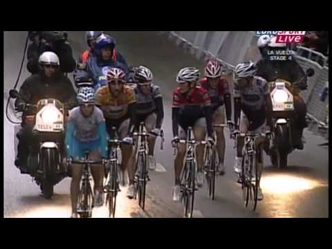 Vuelta a Espana 2009 - Stage 4 - Sprint finish, rain and crashes