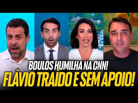 BOULOS AFUNDA FLÁVIO DE VEZ NA CNN: TRAIÇÃO BOMBÁSTICA DO CENTRÃO! DESESPERA E IMPLORA POR APOIO!