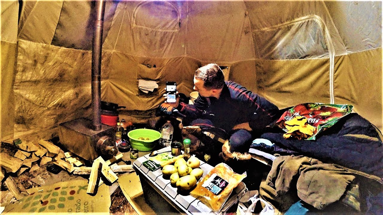 ОДИН В ТАЙГЕ! ПОГОДА ПОРТИТСЯ, СТАЛО -40! СПАСАЮ БРОШЕННЫЕ САНИ! НАСТОЯЩАЯ ТАЁЖНАЯ БАНЯ В ТАЙГЕ.