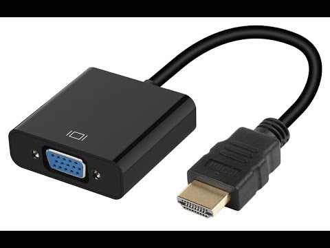 Amkle адаптер конвертер hdmi to vga 1080P с аудио кабелем и доп питанием