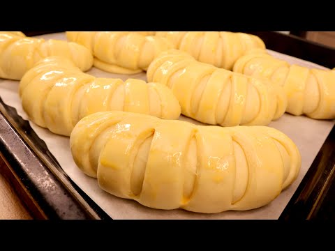 Die Brötchen sehen aus wie eine Wolke! Sie sind so lecker, dass ich nie müde werde, sie zuzubereiten