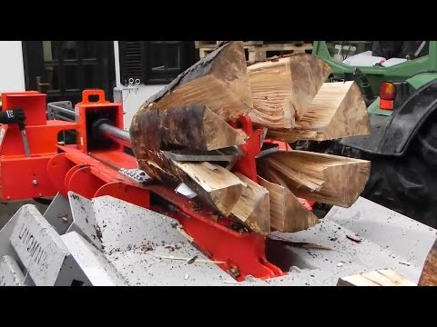 Amazing Wood Cutting Machines - Log Splitter