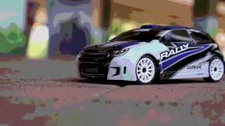 Traxxas Rally 1:18 4WD RTR červené