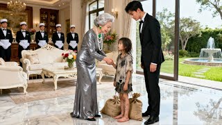 The CEO brings a special gift home. Grandma claps in surprise when he opens the bag!
