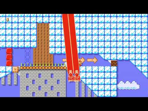 Super Mario Maker 2 Celestial Sprint Speedrun [20s]