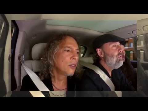 Metallica singing Rihanna's Diamonds in Carpool Karaoke!