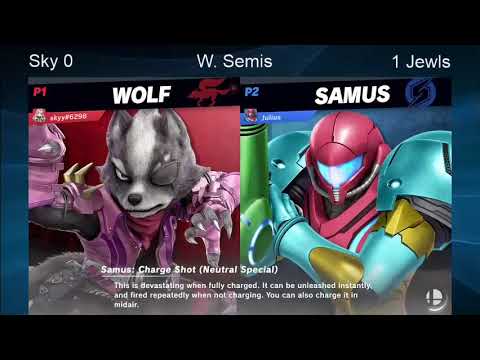 CWA Wifi Weekly 06 - Sky (Wolf) vs Jewls (Samus) Winners Semifinals
