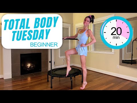 Quick 20-Min Total Body Rebounder Workout | Beginner Resistance Training | 1/7/25