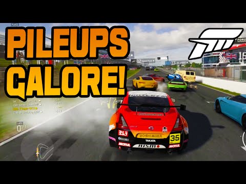 Forza 6 PILEUPS CONFIRMED!! (Multiplayer Gameplay)