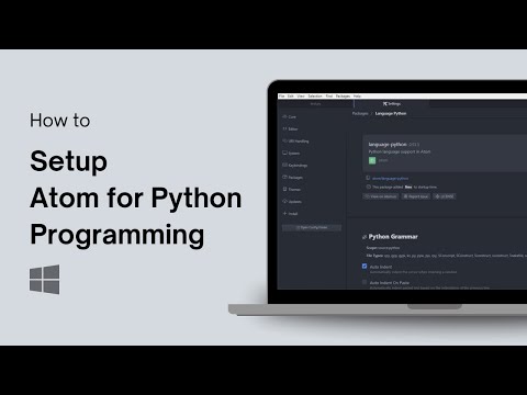 Setup Atom For Python On Windows