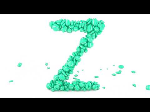 Learn ABC's with 3D Colorful Candies Sponsored By Klasky Csupo 2001 Effects