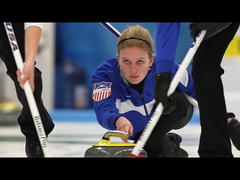 CURLING: CAN-USA - World Junior Chps 2015 - Women Draw 2