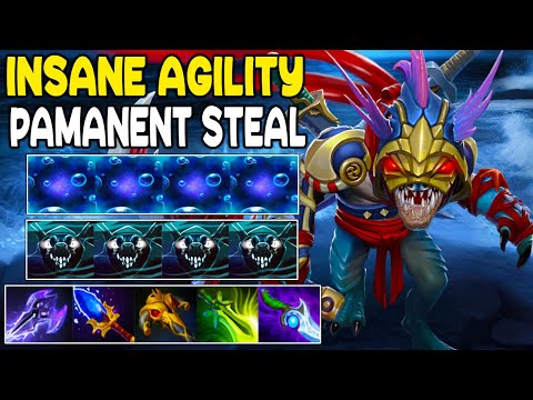 INSANE AGILITY PAMANENT STEAL - INTENSE CARRY - DOTA 2 GAMEPLAY