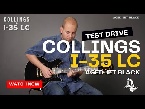 Collings I-35 LC Aged Jet Black image 10