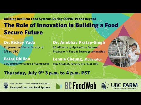 The role of innovation in building a food secure future