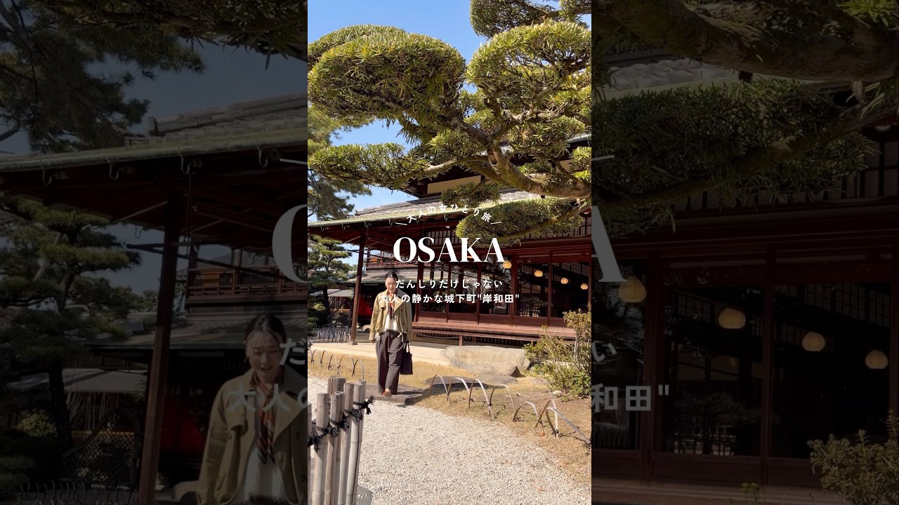 【大阪・岸和田】だんじりだけじゃない！大人の静かな城下町を散策する日| #女一人旅 #一人旅 #岸和田 #大阪旅行