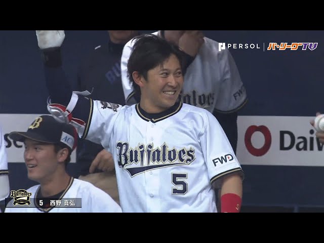 バファローズ・西野へのサイレントトリートメント