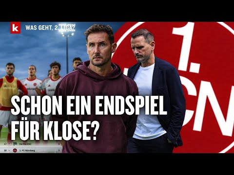 Krise beim FCN: Wie viel Zeit bleibt Klose noch für die Wende? | Was geht, 2. Bundesliga?