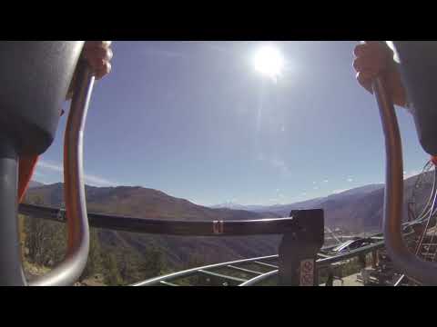 On-ride point of view of Defiance