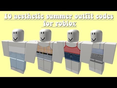 10 Aesthetic Outfits For Girls With Codes Roblox - 