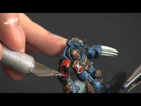 How to paint a Space Wolf Terminator - part 4