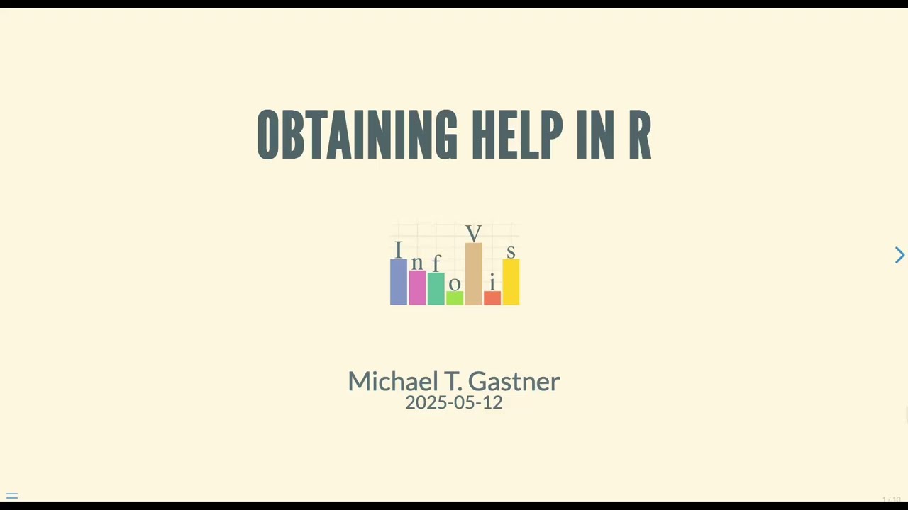 Introduction to R: 3. Obtaining Help