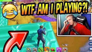 Tfue Plays FAKE Fortnite! (WINS HIS FIRST GAME!) C