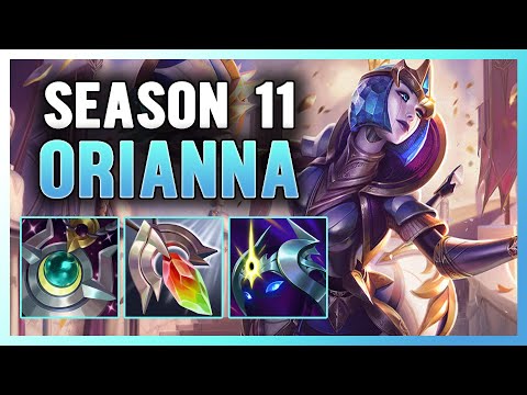SO I USED LUMINUM'S FULL CDR BUILD ON ORIANNA SUPPORT! (LOW KEY OP!)