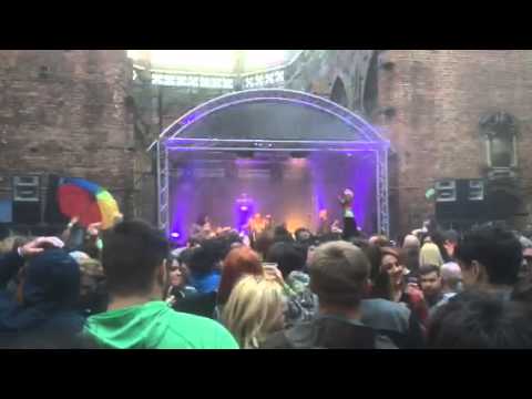 Crazy P live at the bombed out church