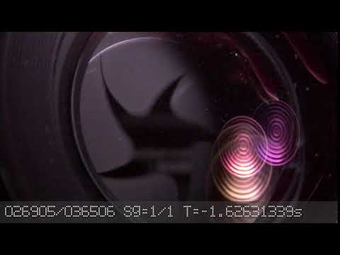 Large Format Copal 1 Shutter in Slow Motion