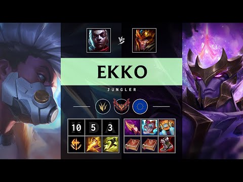 Ekko Jungle vs Jarvan IV - EUW Grandmaster Patch 25.21