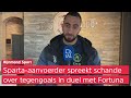Auassar na Sparta-Fortuna: 'Denk dat de tijd rijp is om elkaar even goed de waarheid te vertellen'