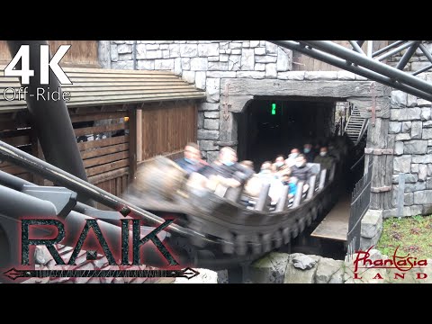 Raik - 4K UHD Off-Ride - Phantasialand - Vekoma Family Boomerang - Cinematic